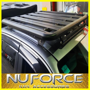 BACKBONE PLATFORM FLAT BASKET CARRIER & 30INCH SLIMLIME LIGHTBAR SUITS ALL UTES