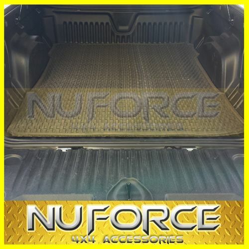 Mammoth Mat Recycled Tyre Rubber Ute Mat Suits Mitsubishi Triton